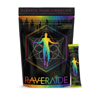 16 Pack Raveraide Hydration Sticks With No Background
