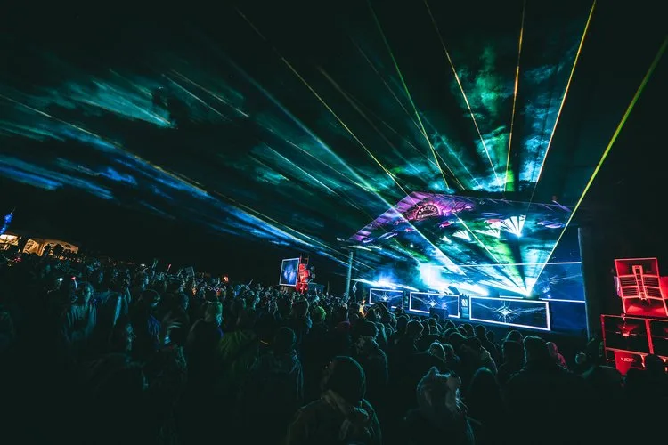 An EDM Festival With So Many Lights